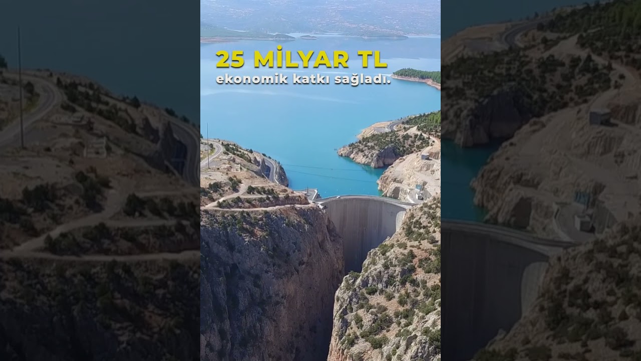 Ermenek Barajı'ndan ekonomiye &ouml;nemli katkı