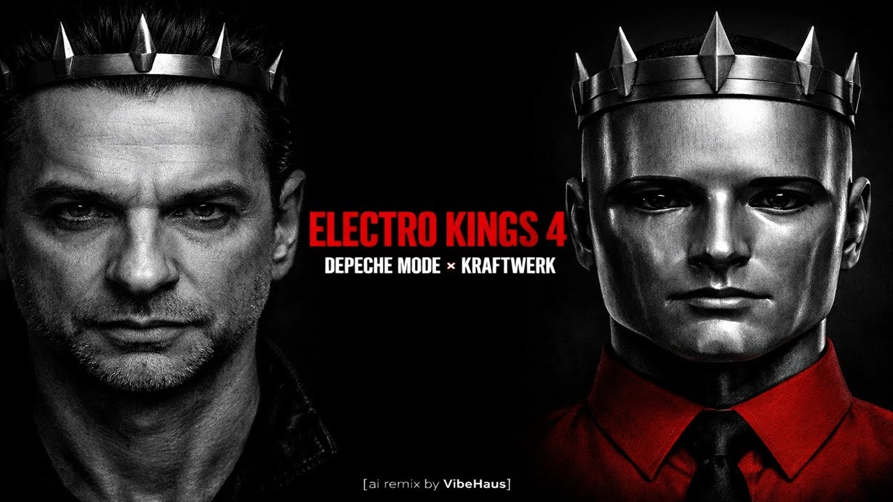ELECTRO KINGS — VOL4 | Depeche Mode × Kraftwerk Inspired | AI Mix