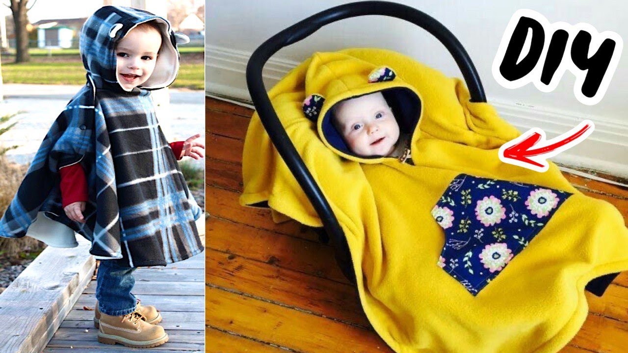 cut in 5 minutes! Super Easy Poncho Tutorial