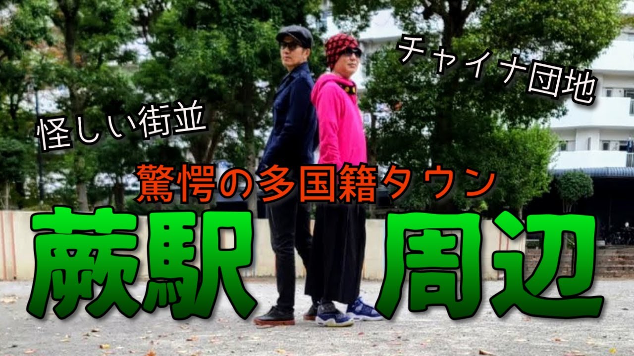 驚愕の多国籍タウン　蕨駅周辺　蕨市・埼玉県ディープタウン