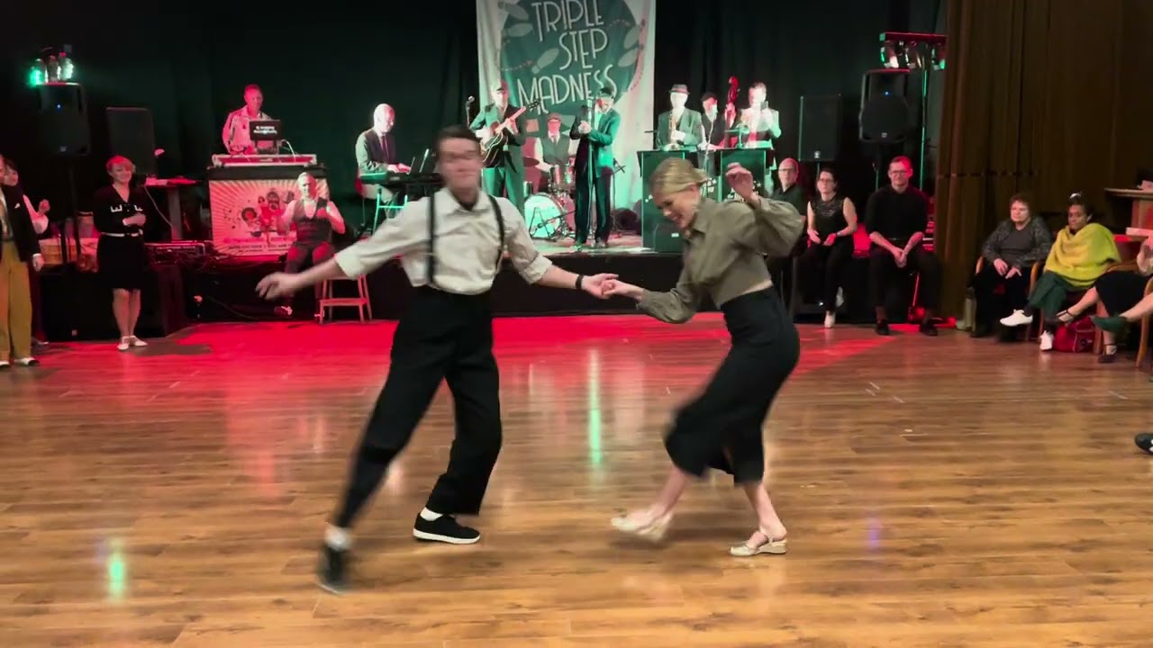 Triple Step Madness edition 2026, teachers demo by Victor and Wilma