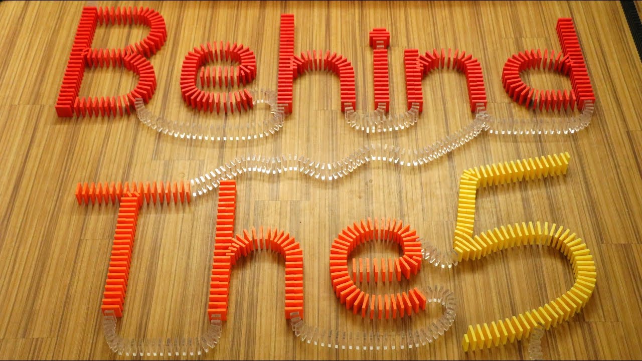 BehindThe5 in Dominoes! (NEW Vlog Channel!)