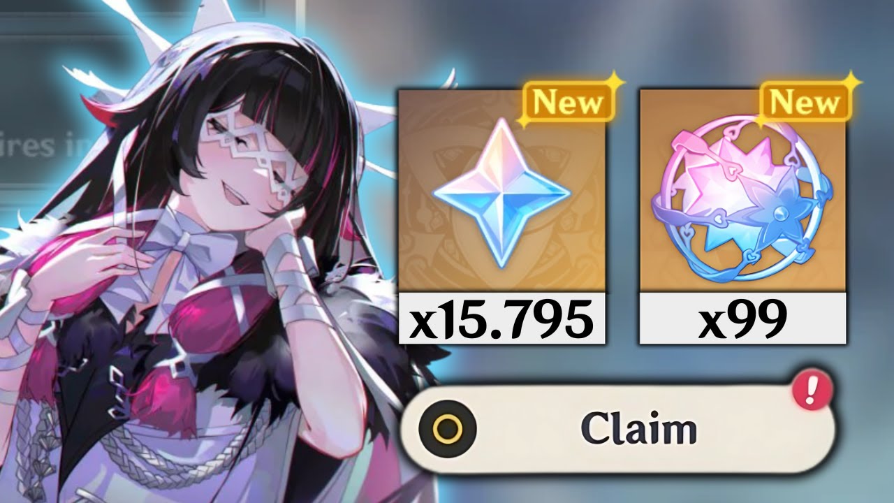 GOOD NEWS! YOU CAN STILL GET 15.795 PRIMOGEMS & 99 PULLS UNTIL COLUMBINA ARRIVES IN VERSION 6.3!
