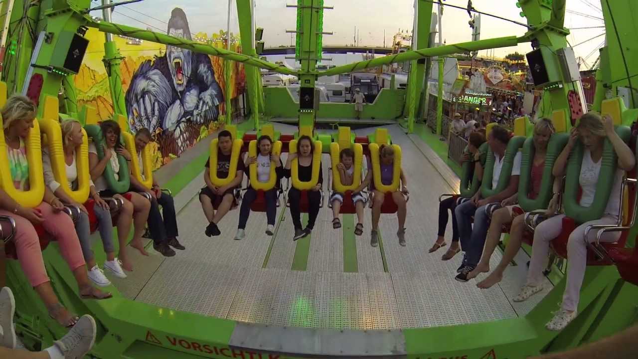 Montu GoPro @ Konga (Rheinkirmes)