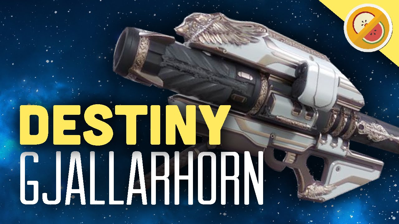 DESTINY Gjallarhorn Fully Upgraded Gun Review OP (PS4 Gameplay Commentary) Funny Moments