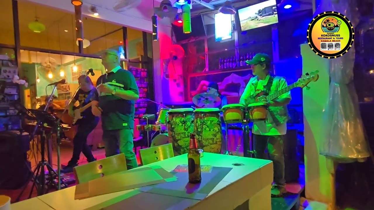 Live Musik Kokosnuss Restaurant Kamala 😀 