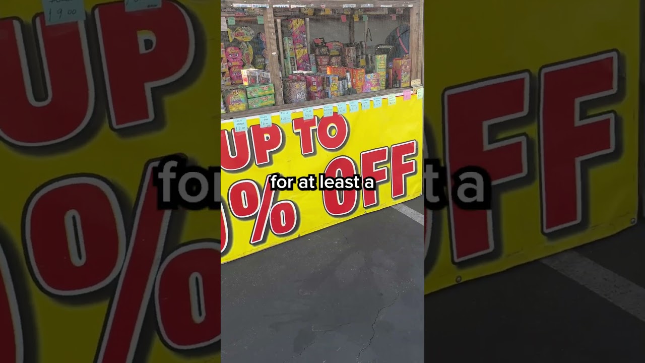 How much can a firework stand make?