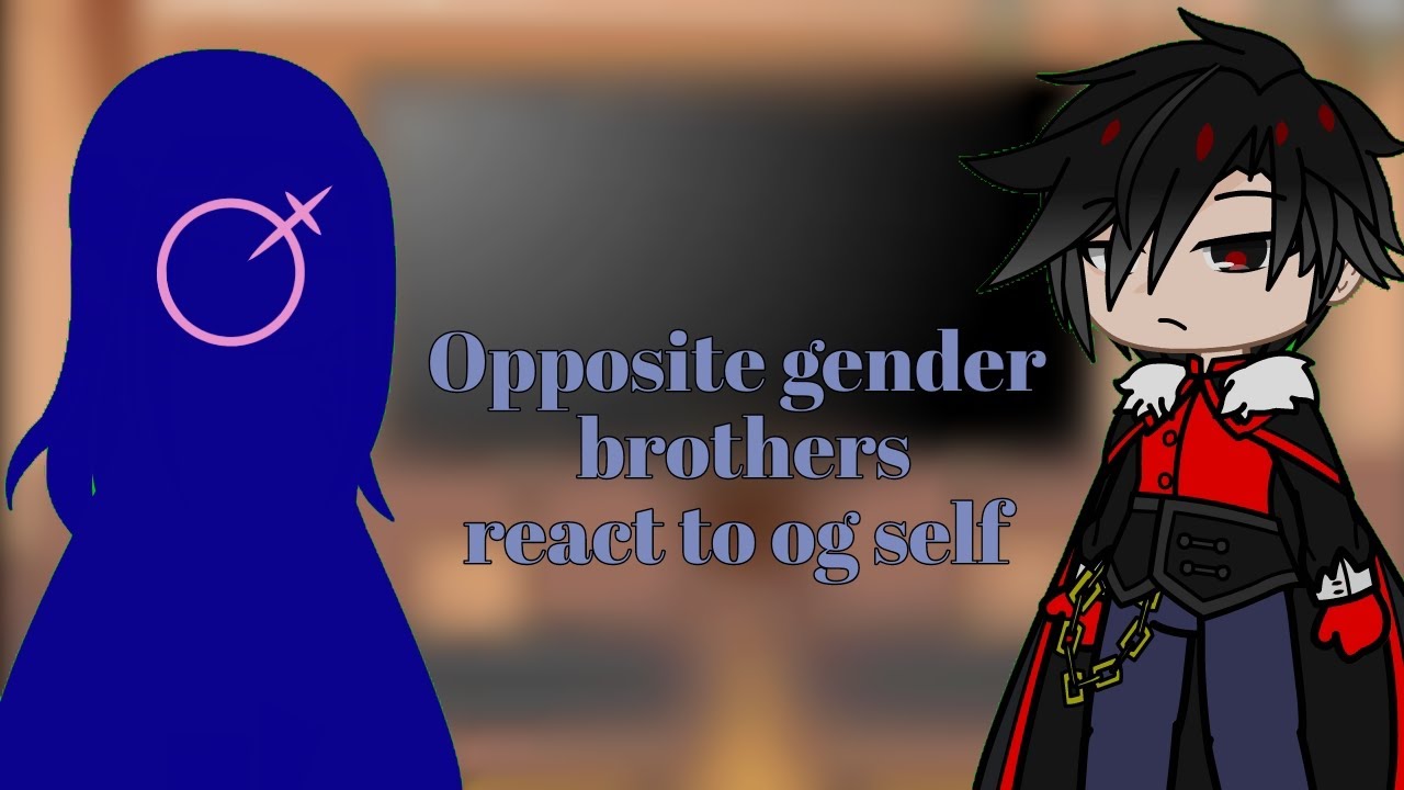 Opposite gender brothers react to og self// Part 1 (Lucifer)//Obey me