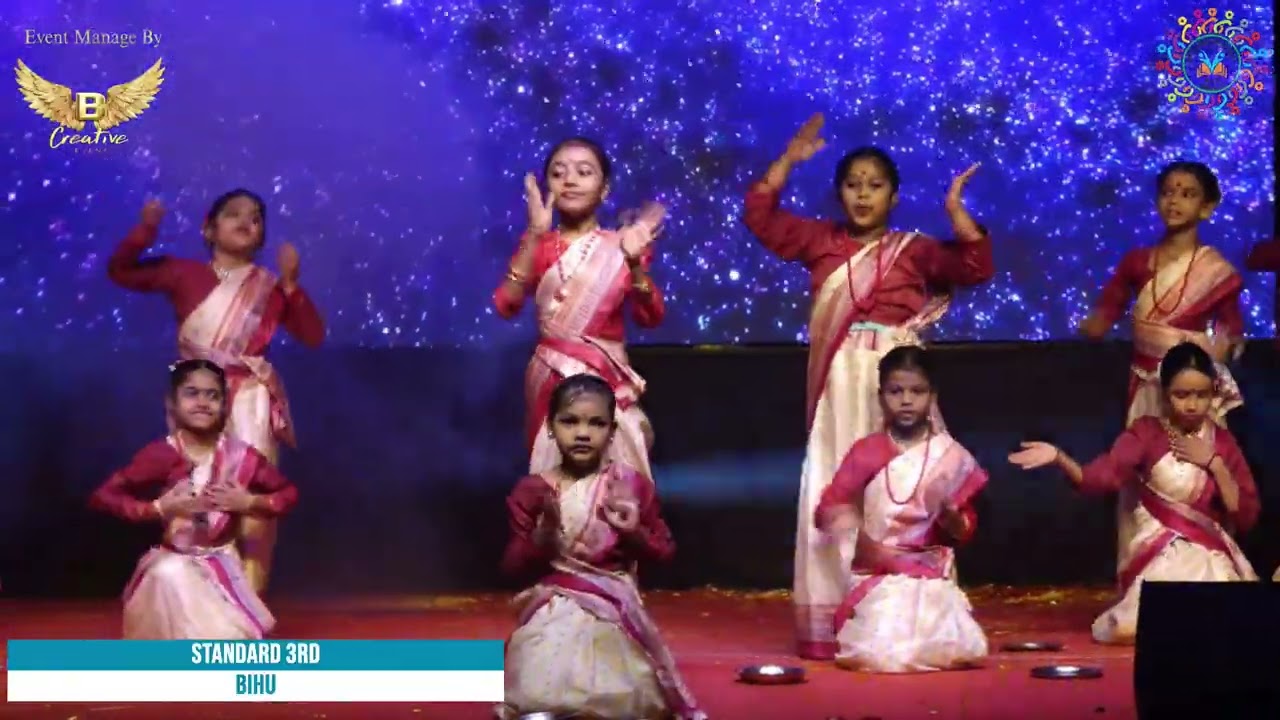BIHU DANCE PERFOMANCE BY STANDARD 3RD ANTS ENGLISH SCHOOL ANNUAL DAY 2025-2026