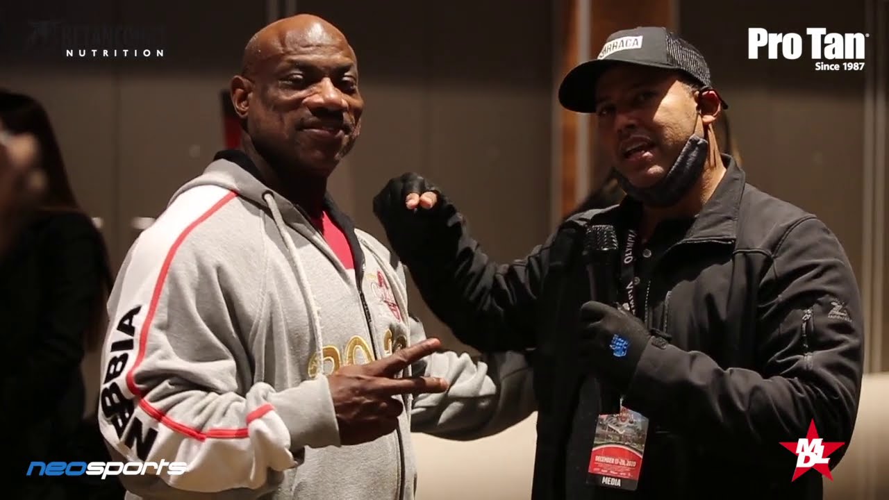 Entrevistas final Olympia 2020; Dexter Jackson, Shaun Clarida, Brandon Hendrickson, Raymont Edmonds