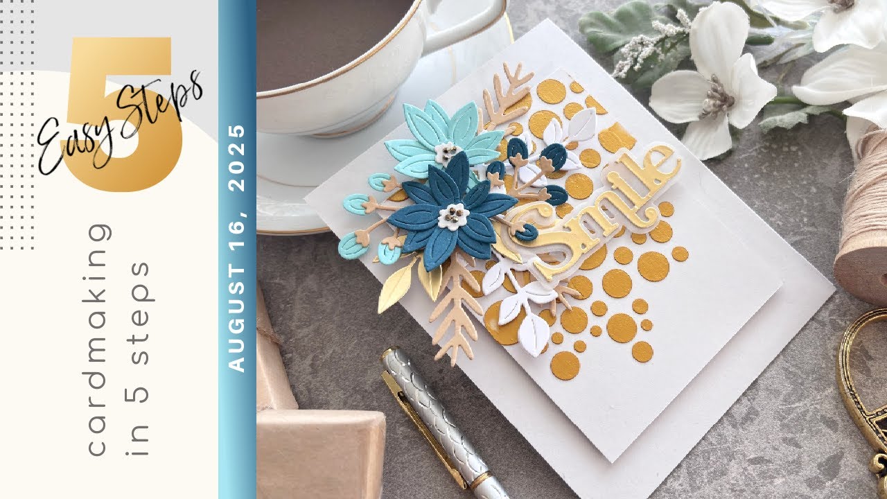 What? MAKE THIS with CHRISTMAS DIES! | CARDMAKING IN 5 EASY STEPS