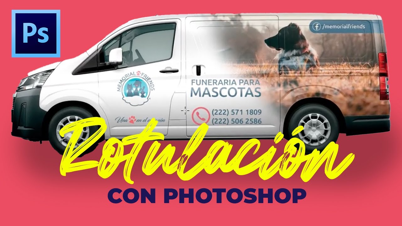 Aprende y crea un Mockup para rotulación vehicular con Photoshop / Tutorial