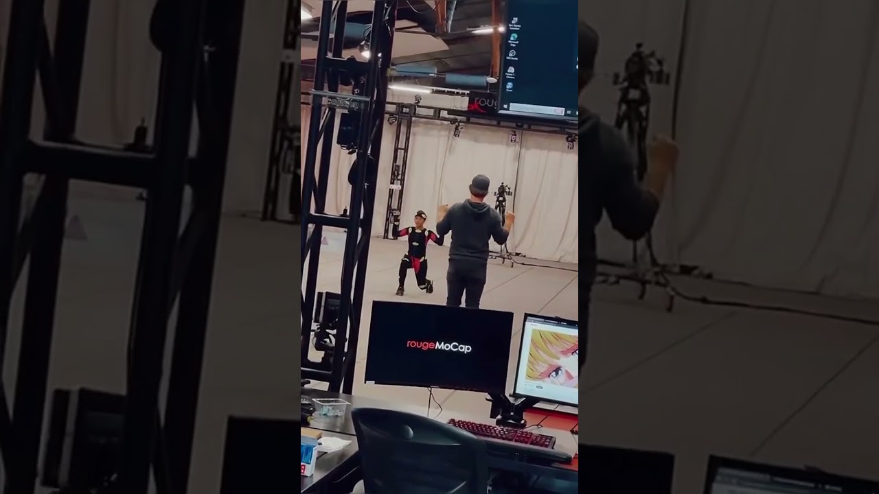 How video games are made. Mocap on various movement artists, athletes & stunt performers #videogames