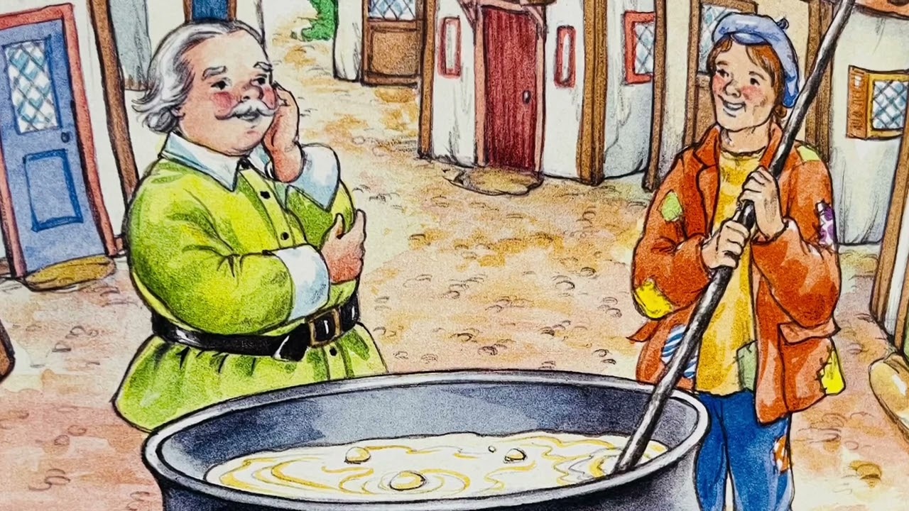 Story # 23 - “Stone Soup” || Adapted from the traditional folktale || Turn On CC || Bedtime Stories