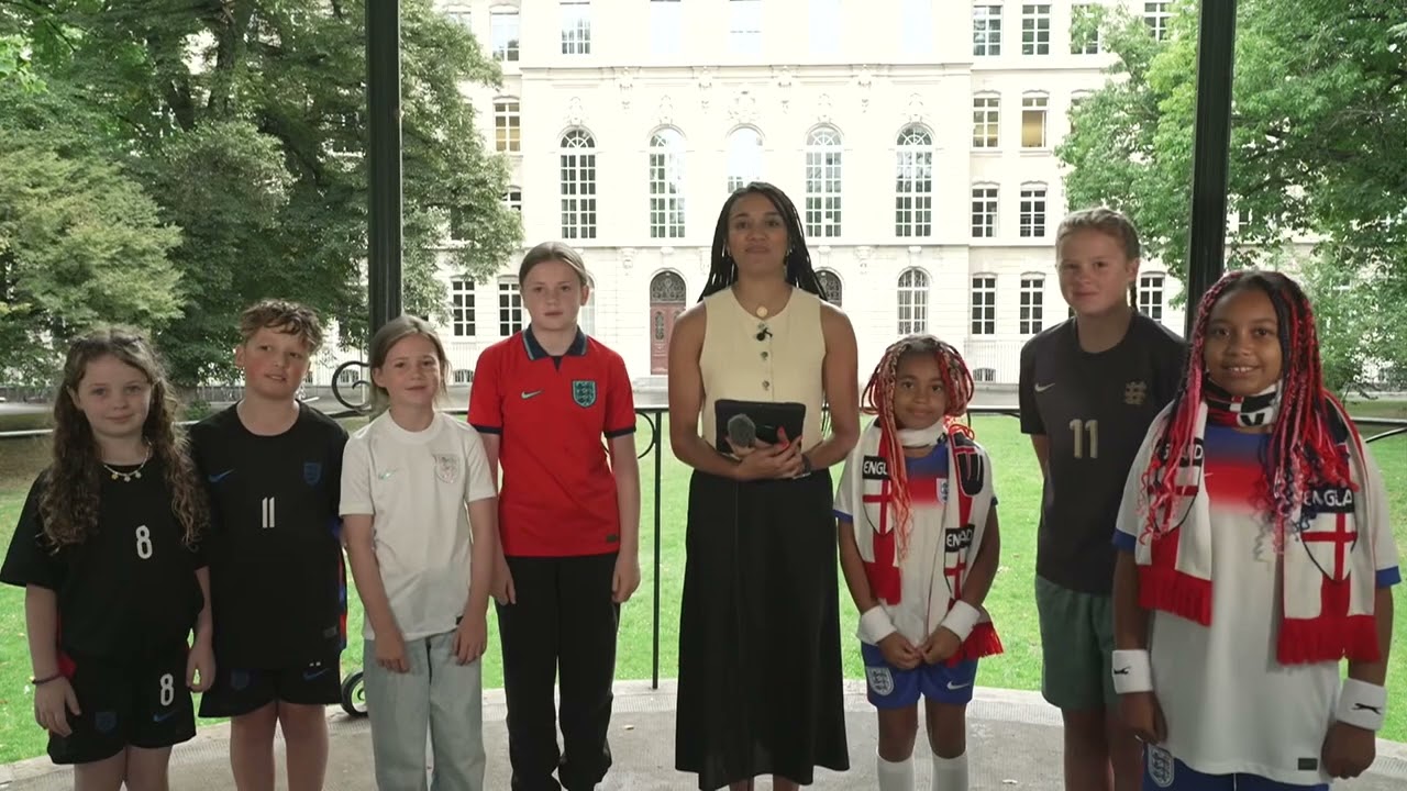 Clip of our BBC interview in Basel, Euro women&rsquo;s Final 2025⚽️