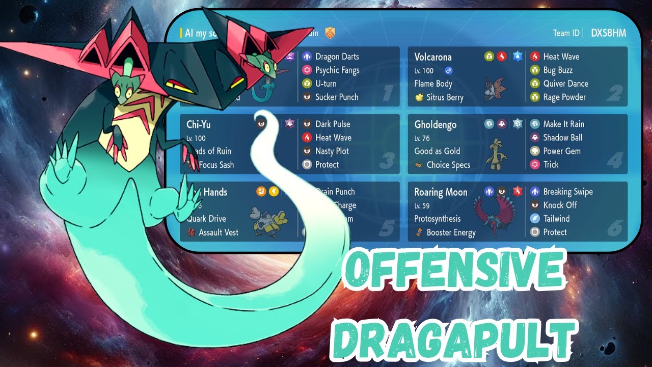 Physically Offensive DRAGAPULT | Regulation F | Pokémon Scarlet & Violet VGC