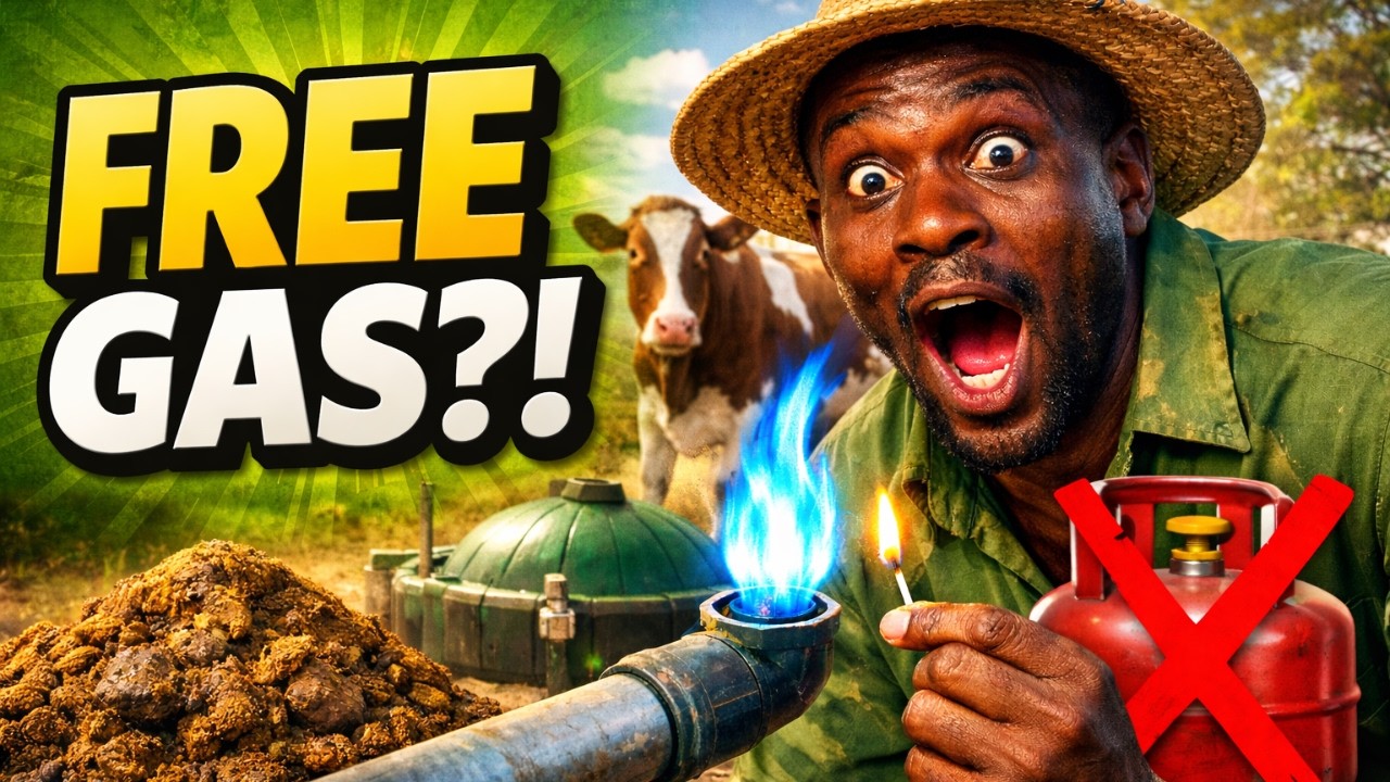 Turn Animal Waste Into FREE Cooking Gas? 🔥 The Biogas Secret Farmers Don’t Talk About!