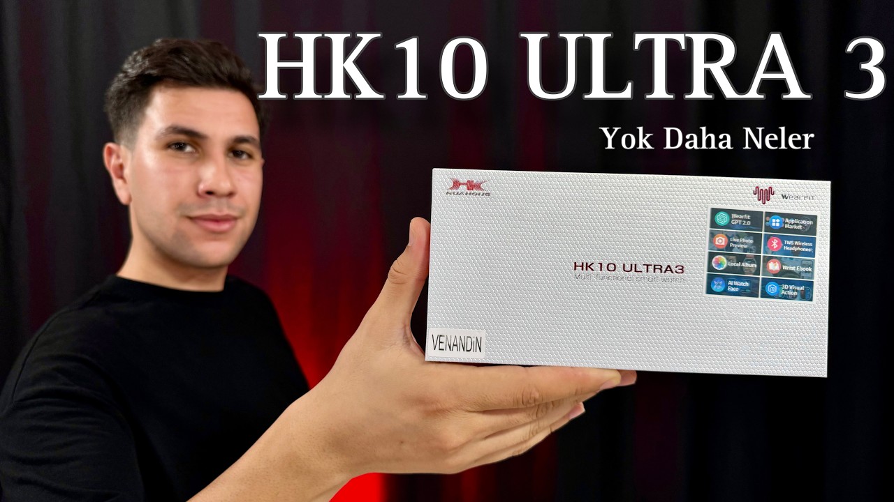 Türkiye'de İlk! HK10 ULTRA 3 AKILLI SAAT İNCELEMESİ (YİNE YAPMIŞLAR)