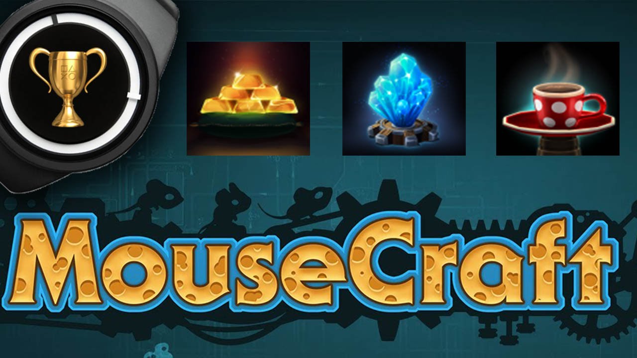 【  MouseCraft:】 Gold Digger Expert / Collector / Completionist ( Трофей / Приз )