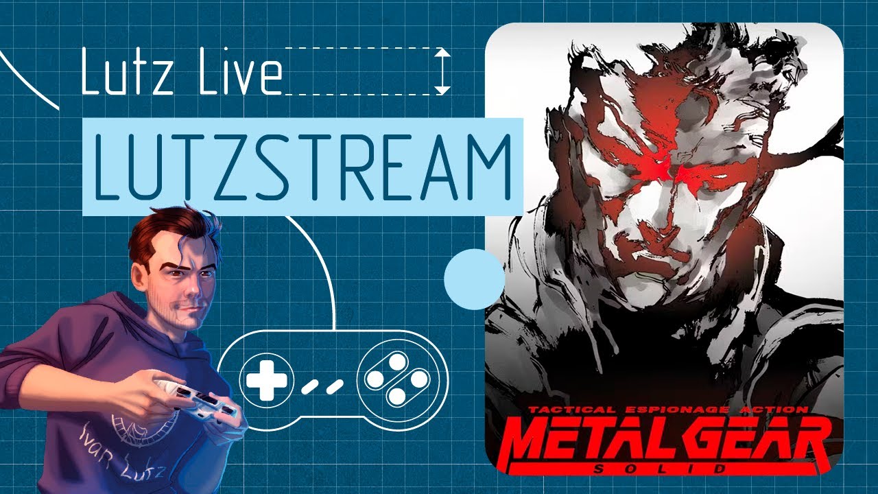 Играем в Metal Gear Solid (PS one). 2 часть [LutzStream]