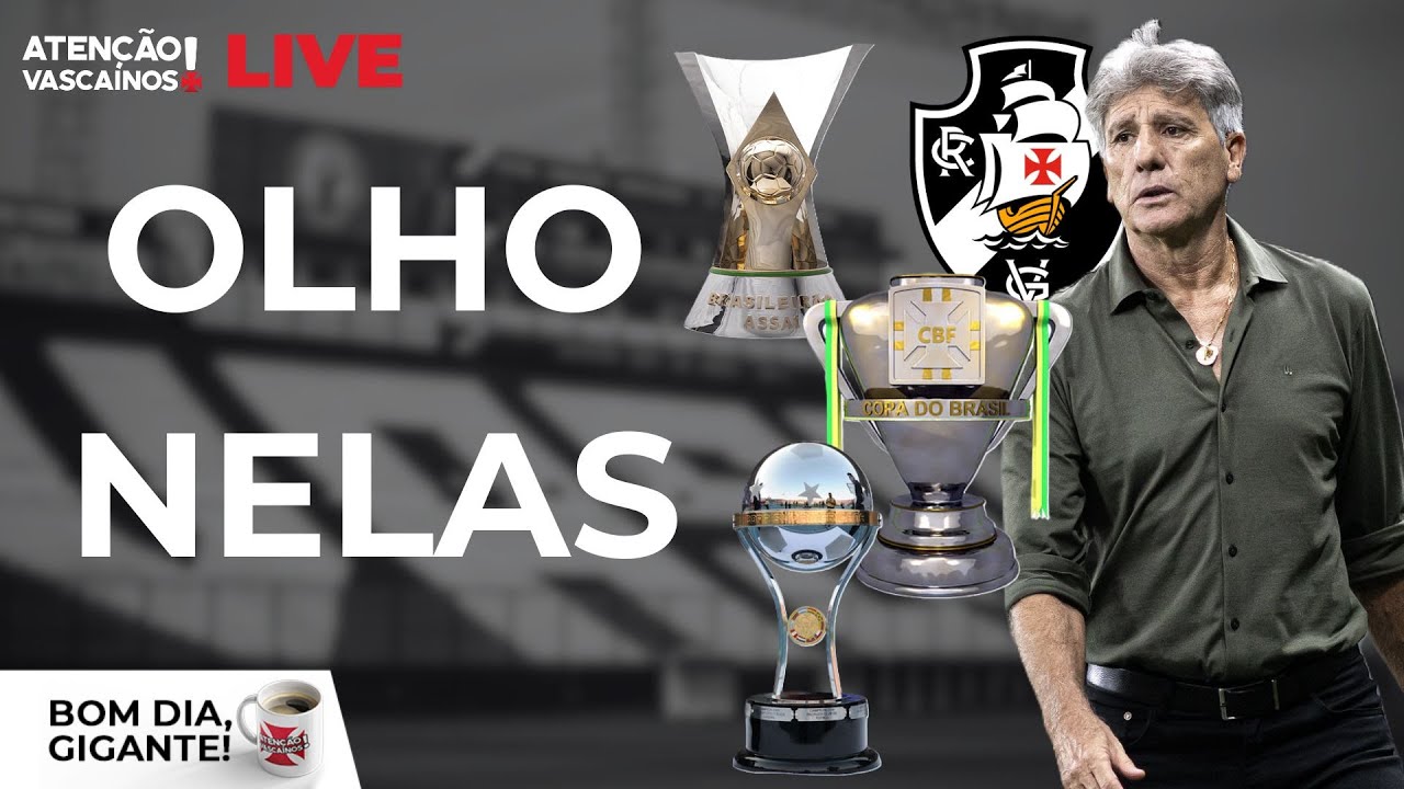 SONHOS E METAS! VASCO JÁ CONHECE CAMINHO NA SULA, MAS PRIORIZA BRASILEIRO. COPA DO BRASIL NOS PLANOS