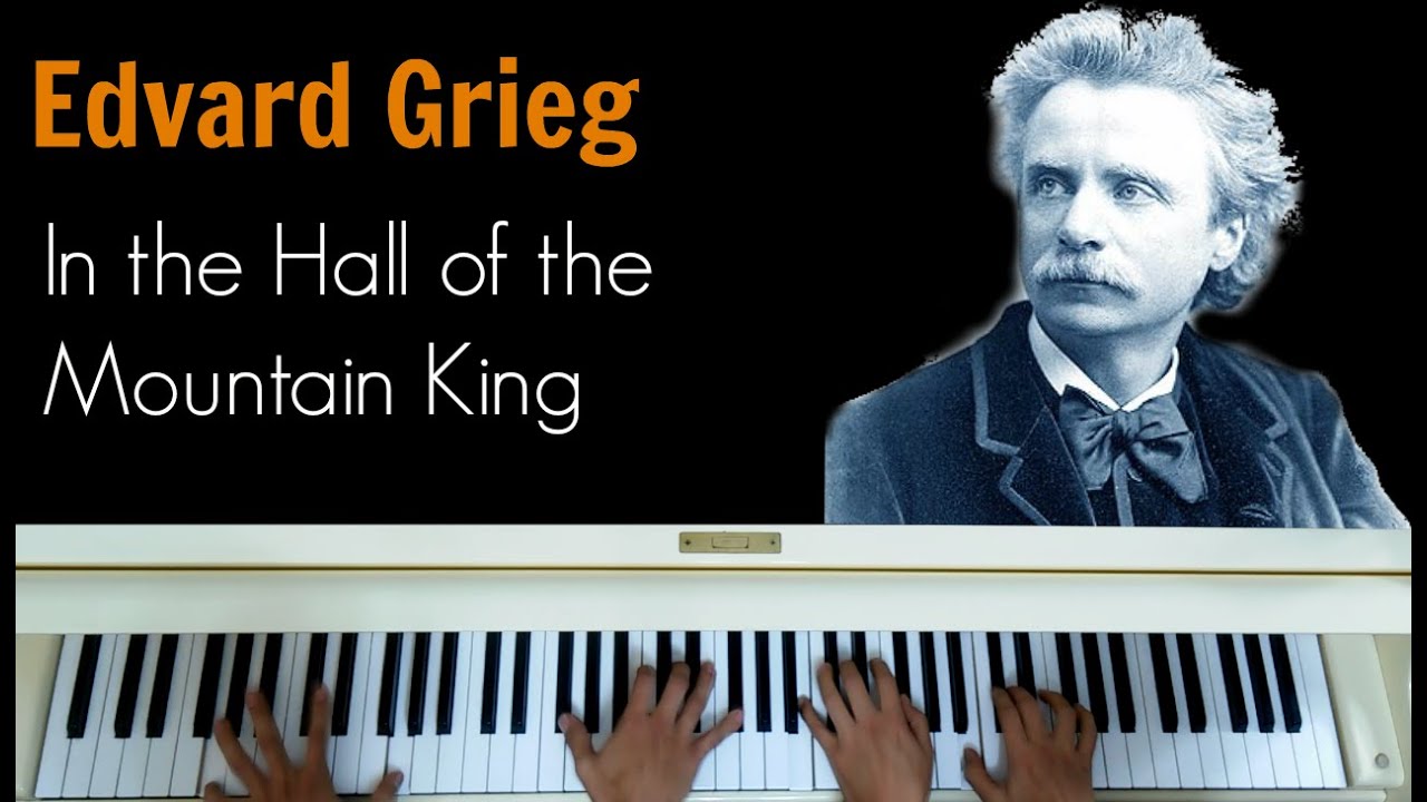 Edvard Grieg In the Hall of the Mountain King piano 4 hands