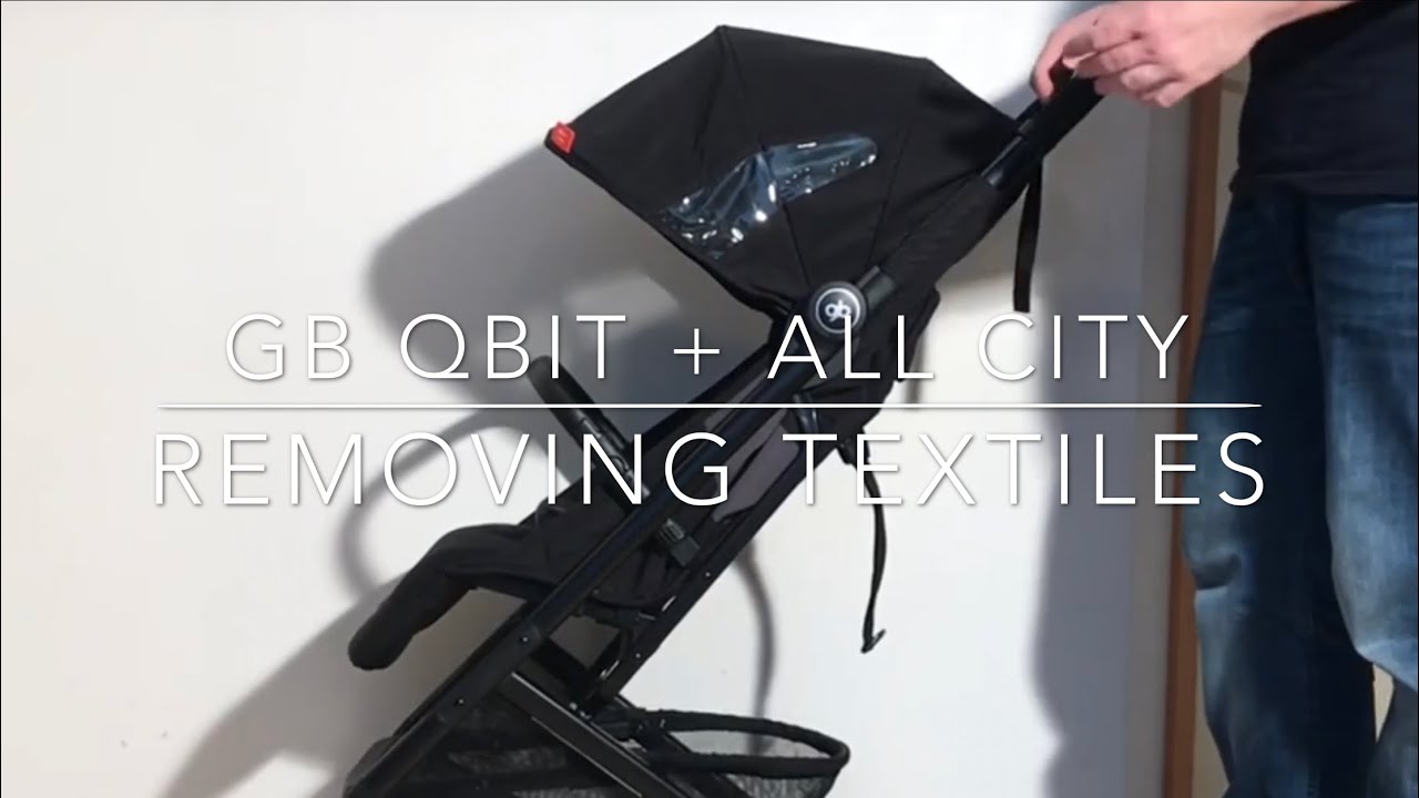 How to Remove and Wash the Textiles on a GB Qbit Plus All-City