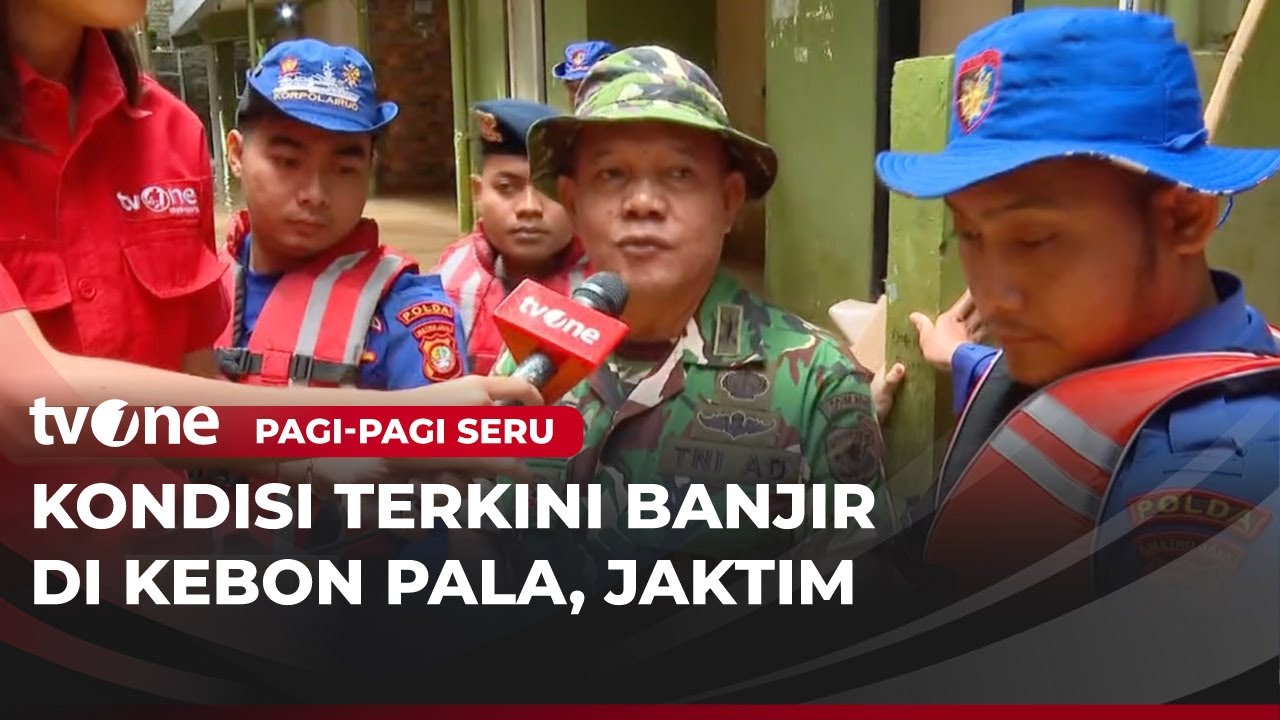 Ketinggian Banjir di Kebon Pala Mencapai 100 Cm | Pagi-Pagi Seru