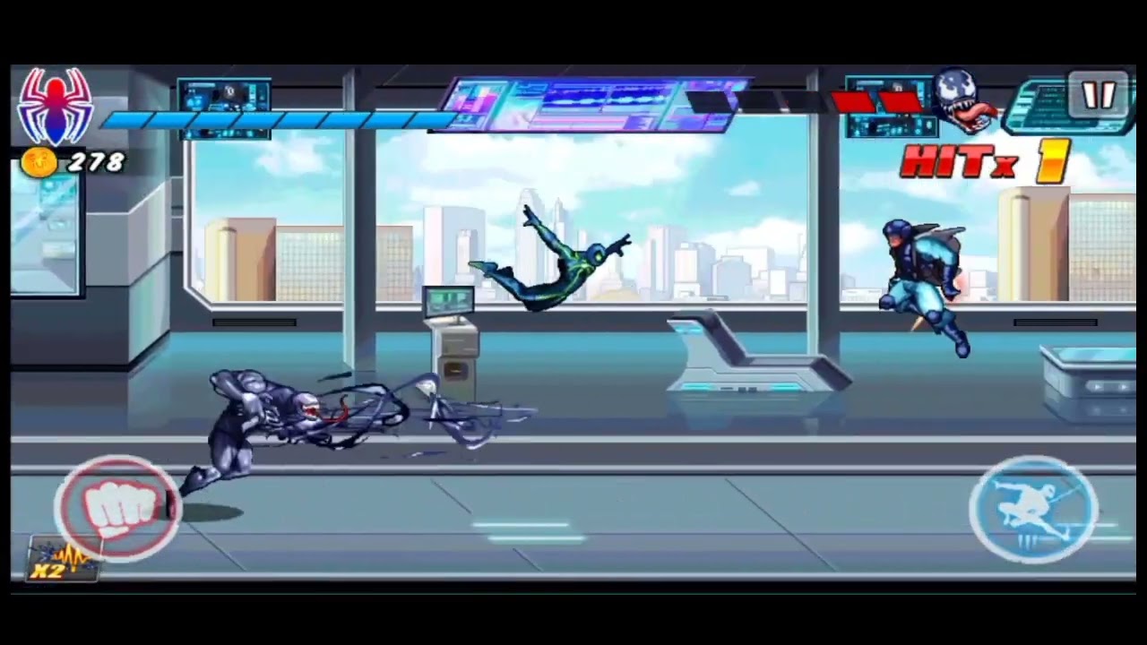 [Spider man Ultimate power Big time suit venom final boss fight Gameplay]