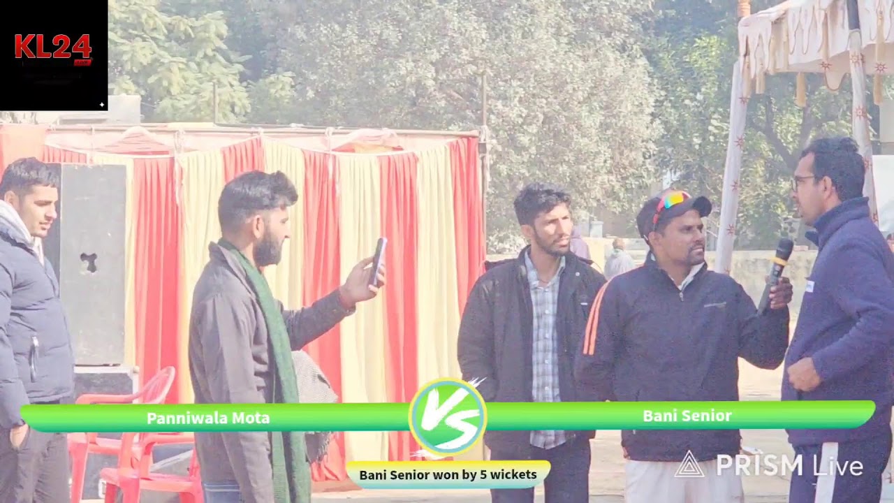 Live || Day 22🏏🏏 panniwala🆚  ||  Bani  🏏🏏Gram Panchyat Kharian, Sirsa 2025_26