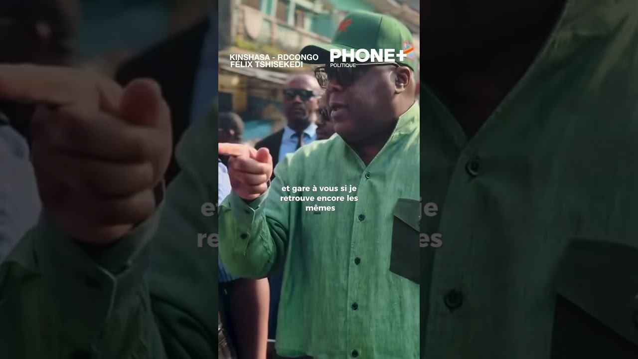 LE PR TSHISEKEDI EXIGE L&rsquo;ASSAINISSEMENT DES ROUTES ET LA SUSPENSION IMM&Eacute;DIATE DES MARCH&Eacute;S PIRATES