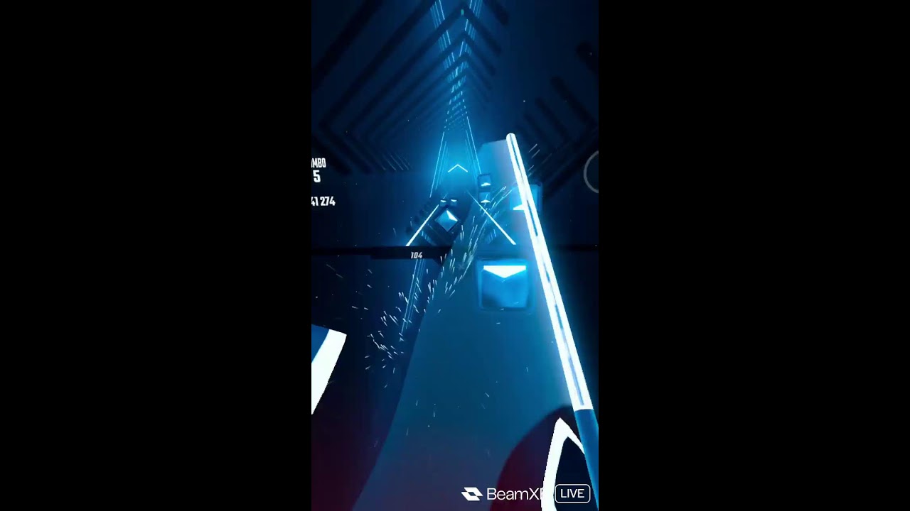beat saber one attempting songs expert mode
