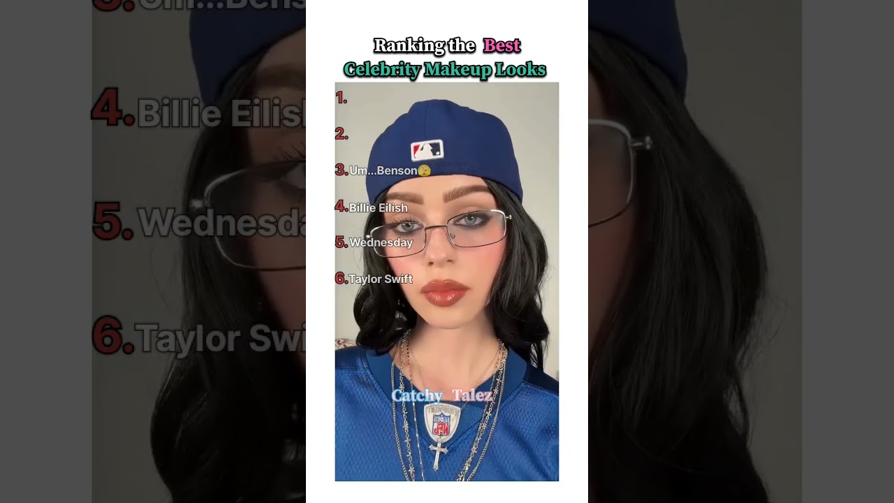 Best Celebrity Lookalike makeup #youtubeshort #tiktokviral #trends #makeup
