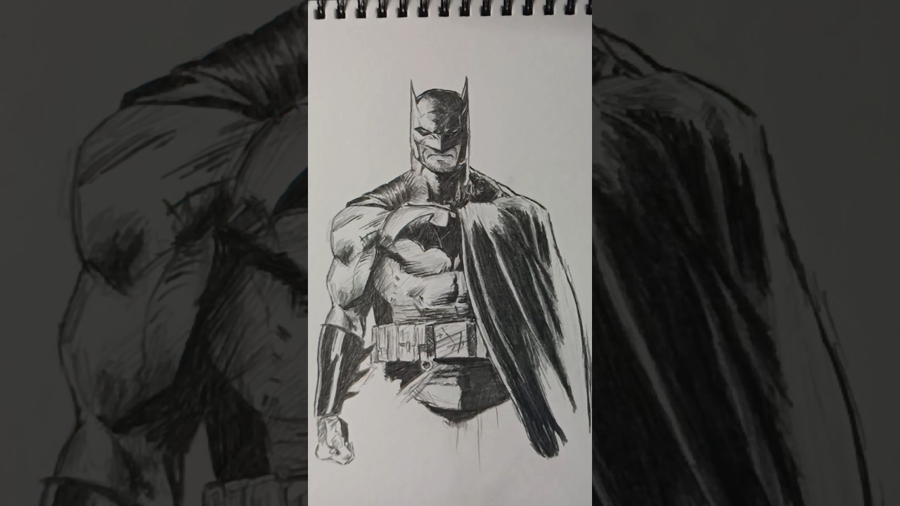How to draw Batman 