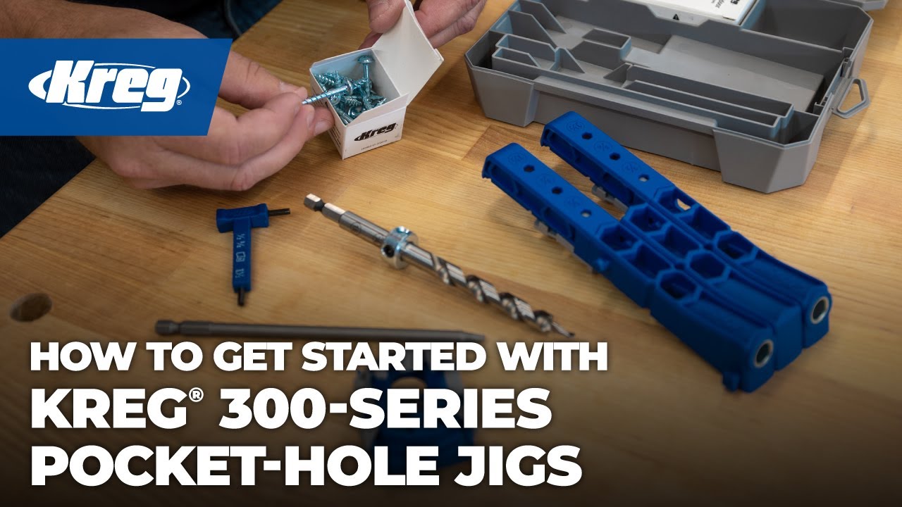Getting Started with Kreg® 300-Series Pocket-Hole Jigs