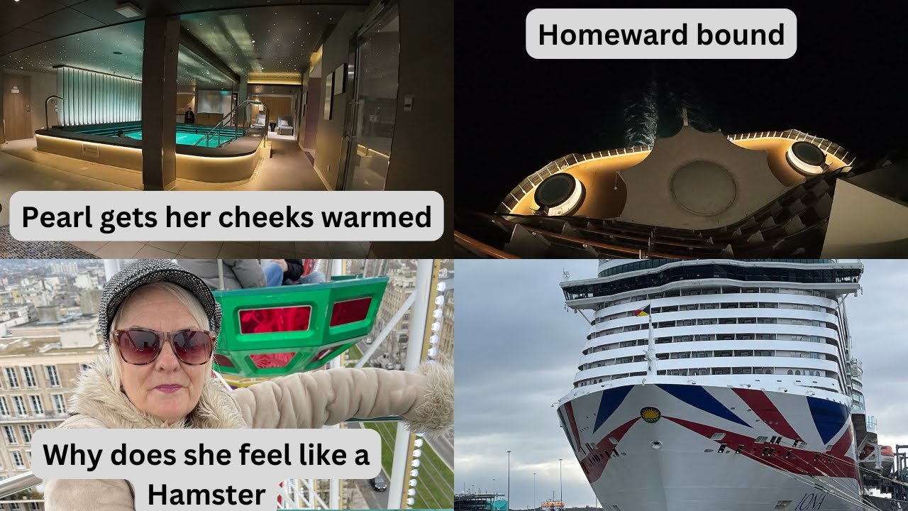 P&O Iona Northern Europe Cruise .. Le Havre ..Homeward bound .