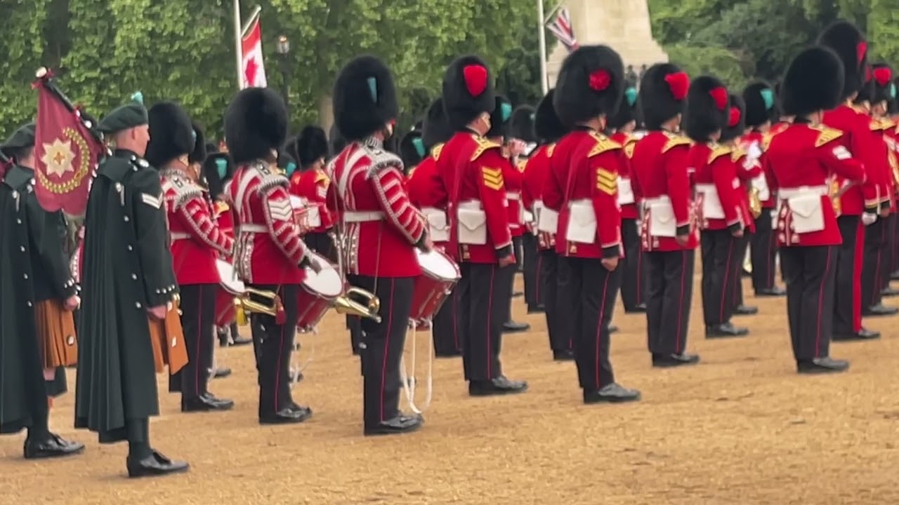 ‘The Girl I left Behind Me’ - Colonels Review, Guards Corps of Drums