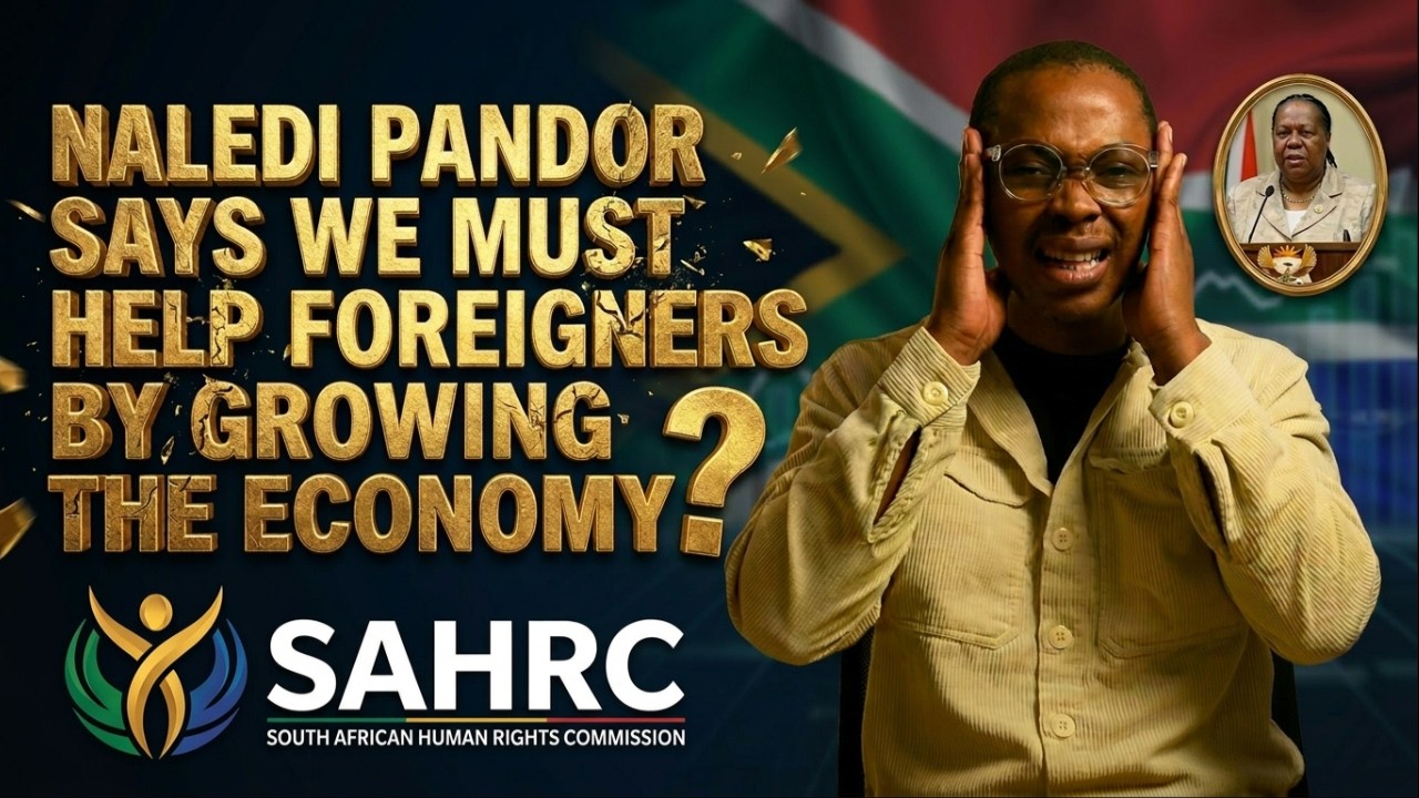 Naledi Pandor SAYS We Must HELP Foreigners By Growing The Economy?