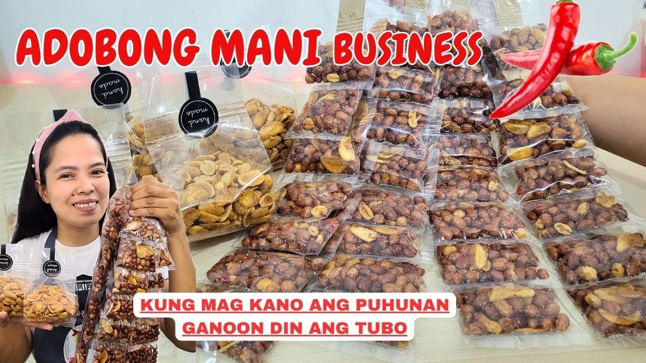 MINAMANI ADOBONG MANI PERO ANG LAKI NG KITA! Complete Costing | Tipid Tips atbp