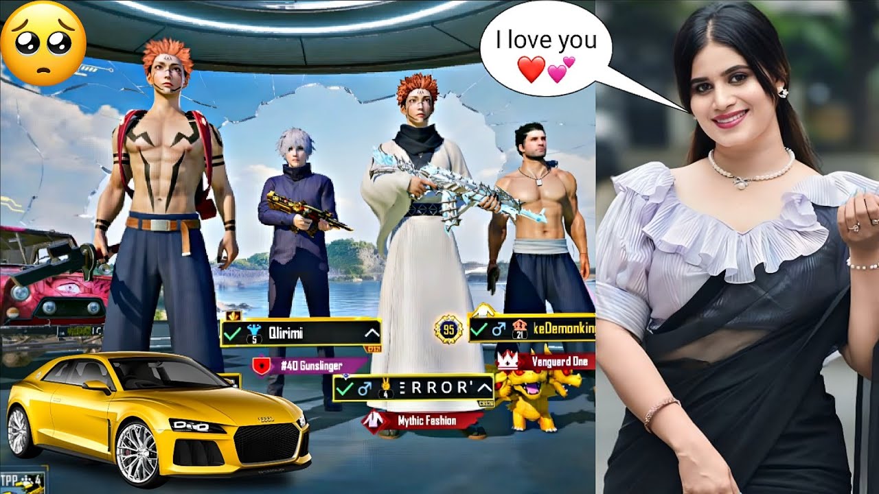 🔥Trolled Mythic Fashion & Toxic Conqueror Girl in Livik Map Gameplay🥴| BGMI