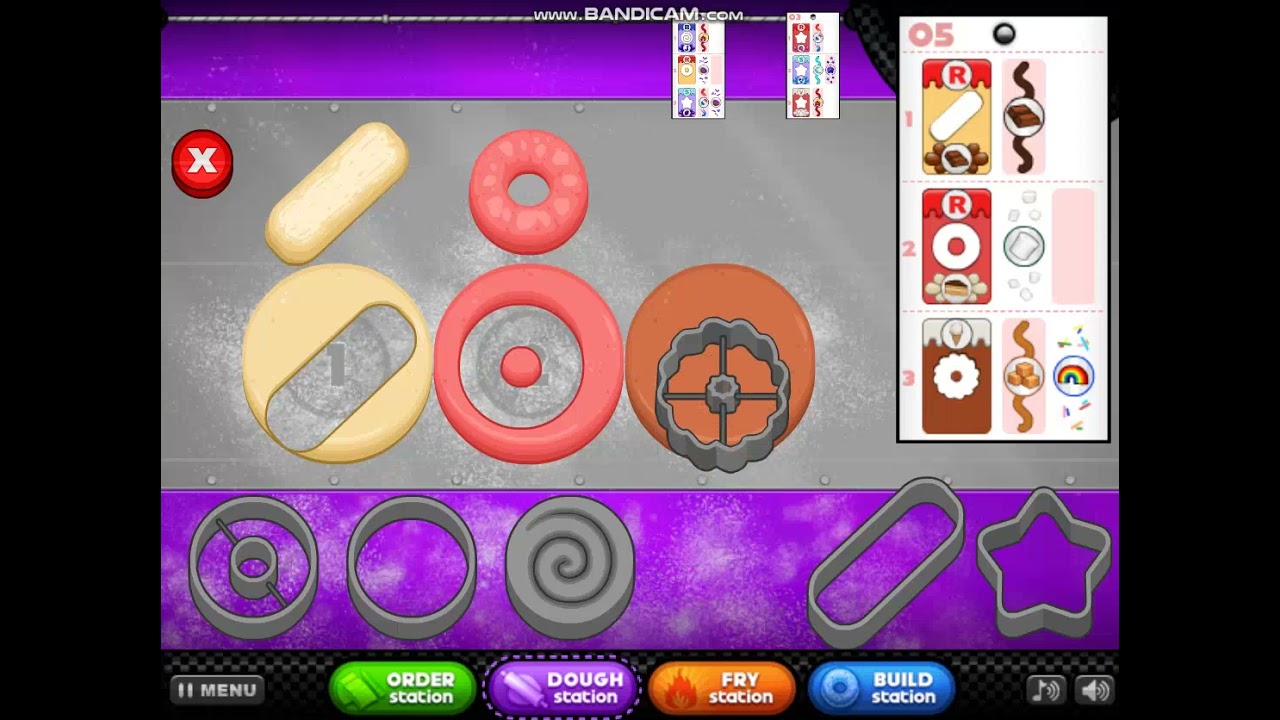 Papa's Donuteria - All Starlight Jubilee Toppings unlocked (Rank 59)