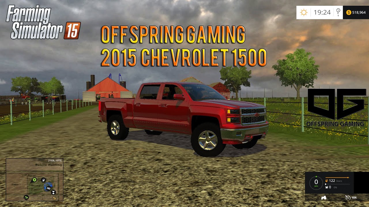 Farming Simulator 2015- Offspring Gaming 2015 Chevy 1500 Release!