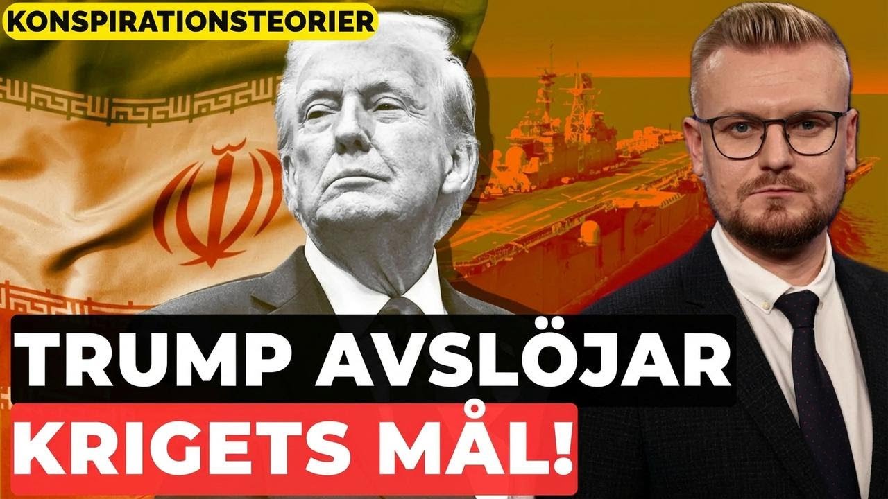 Regimesskifte i Iran är en myt – Trumps verkliga plan avslöjad! Vad har Trump på gång?