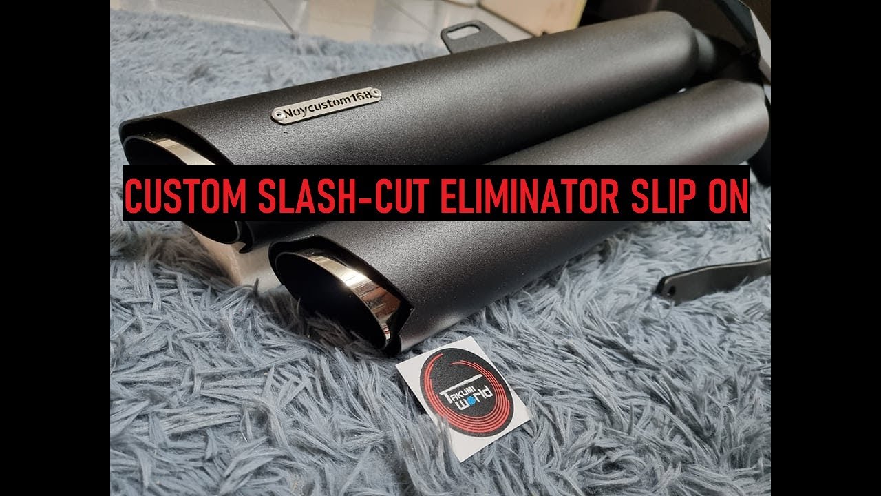 HONDA REBEL1100 | SOUND TEST: NOY CUSTOM SLASH-CUT ELIMINATOR SLIP ON