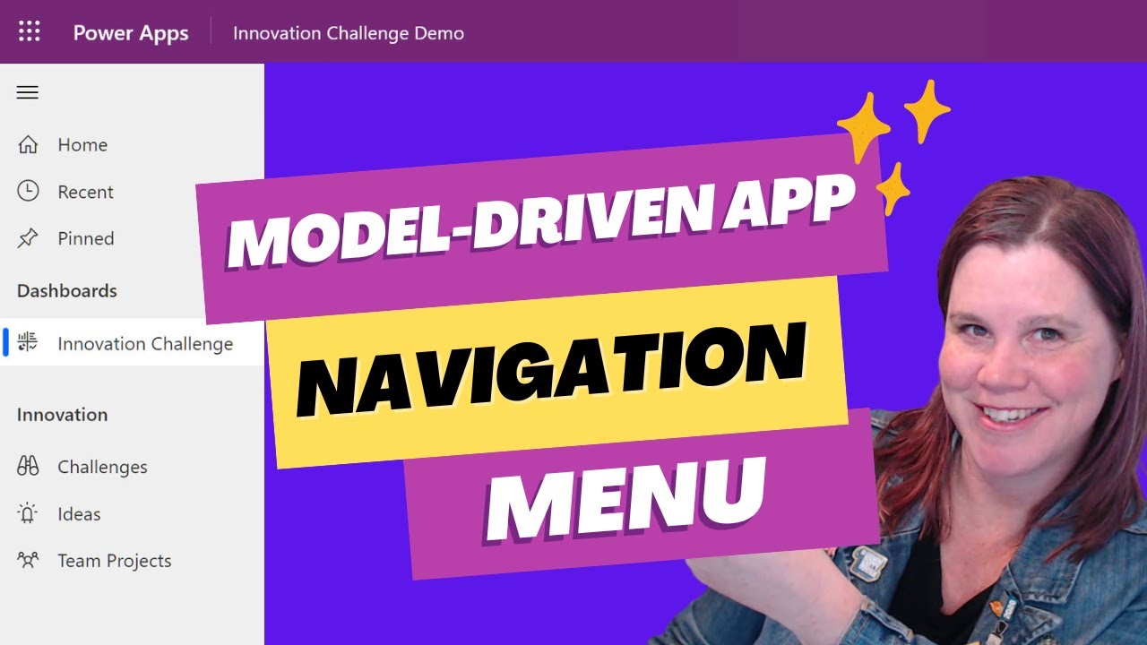 How to build a Navigation Menu: Power Apps Model-Driven Apps Tutorial