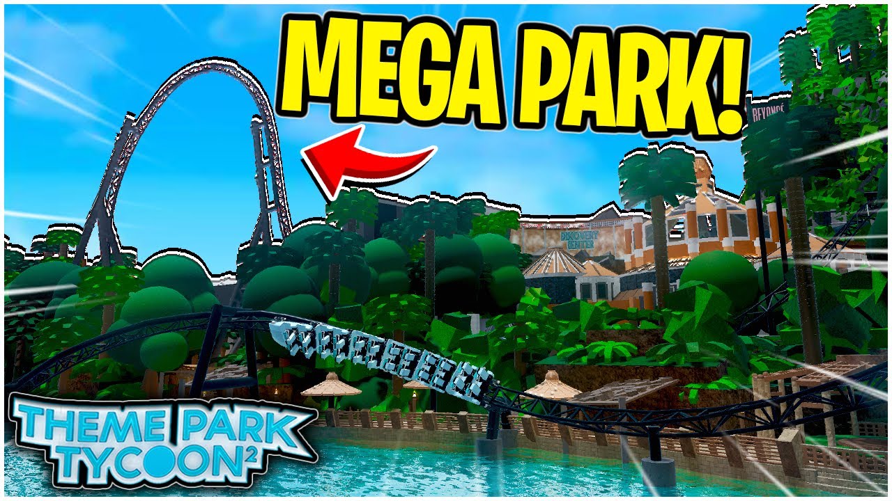 Theme Park Tycoon 2 НЕВЕРОЯТНЫЙ Мегапарк! (Парк Юрского периода!)