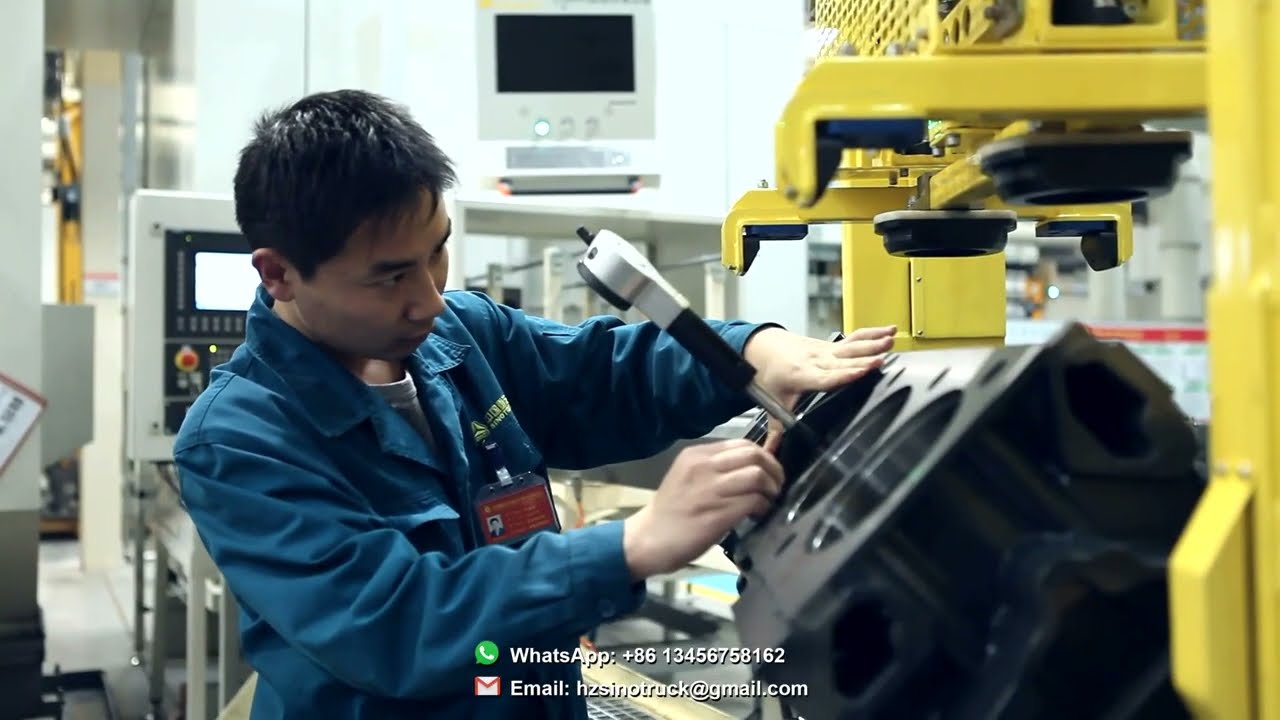 #sinotruk #howo #truck #engine China MAN engine, MC11, MC13