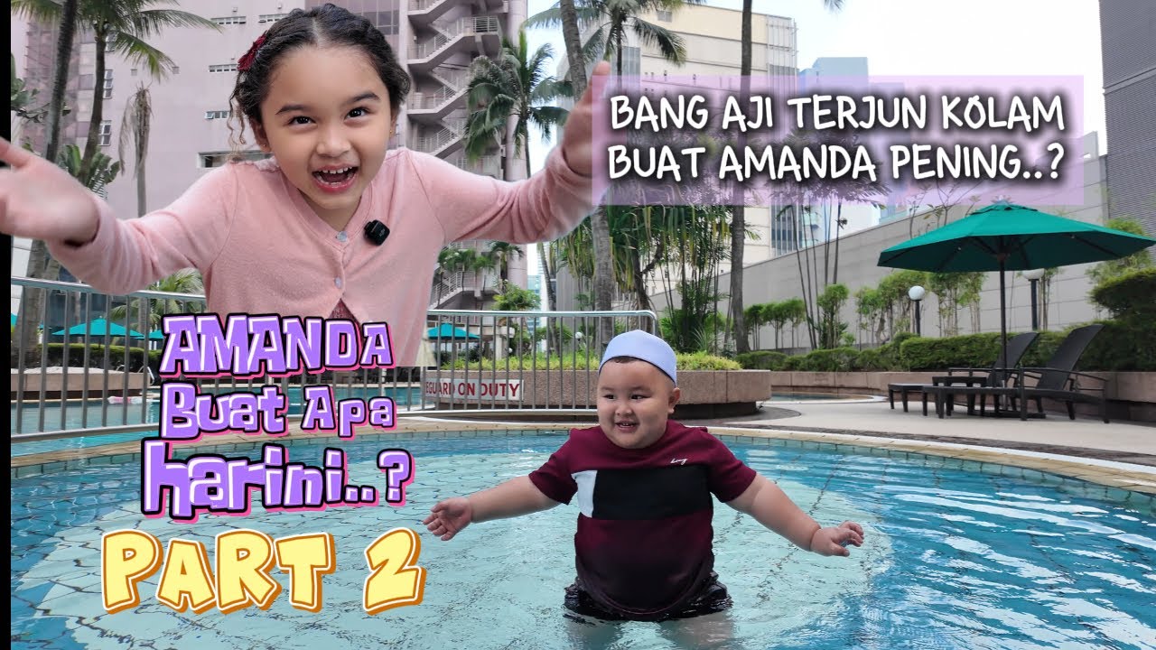 BANG AJI TERJUN KOLAM SEBAB APA..?