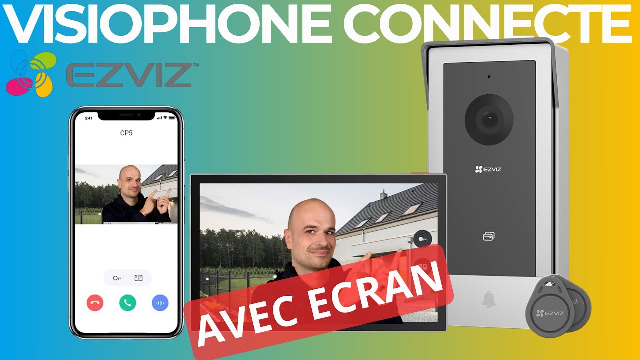 Test du visiophone connecté EZVIZ CP5 – Sécurité et contrôle à votre porte