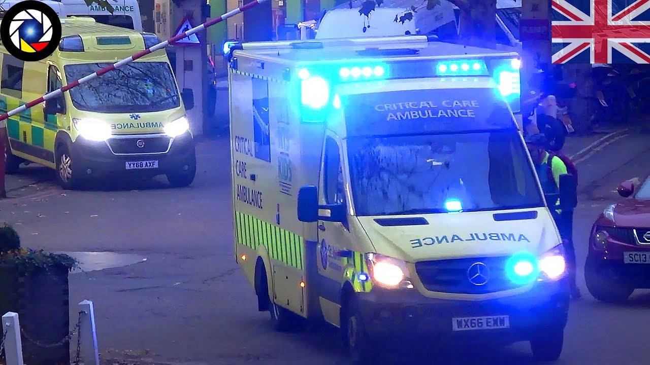 St John Ambulance - KIDS Critical Care Ambulance - London
